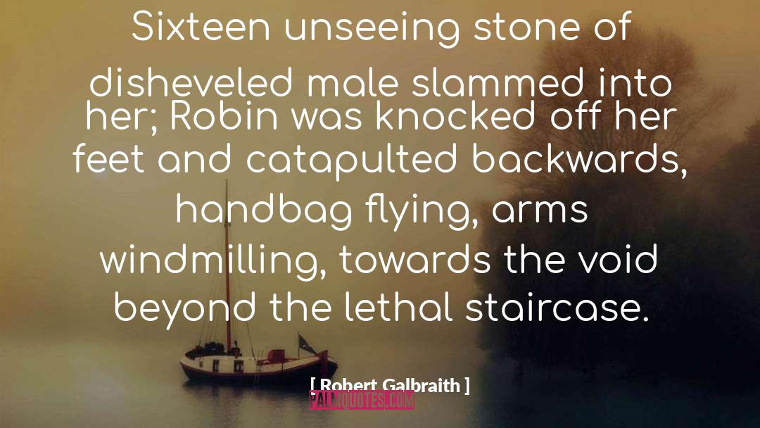 Backwards quotes by Robert Galbraith