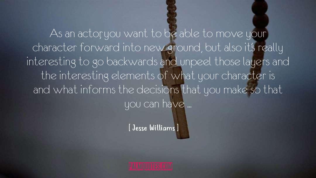 Backwards quotes by Jesse Williams