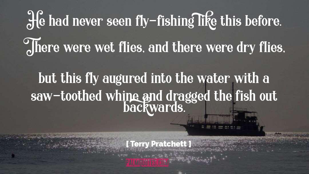 Backwards quotes by Terry Pratchett