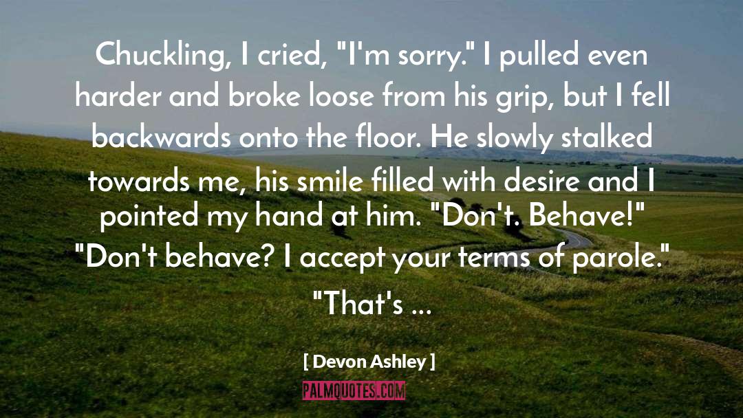 Backwards quotes by Devon Ashley