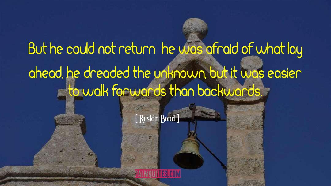 Backwards quotes by Ruskin Bond