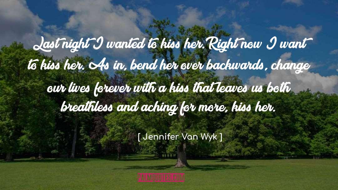 Backwards quotes by Jennifer Van Wyk