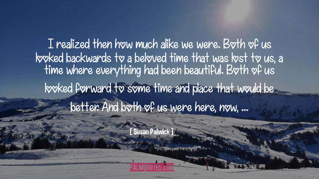 Backwards quotes by Susan Palwick