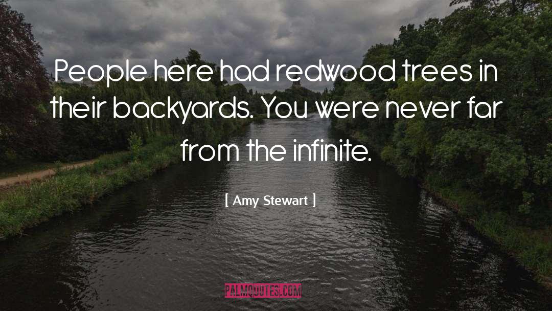 Backyards quotes by Amy Stewart