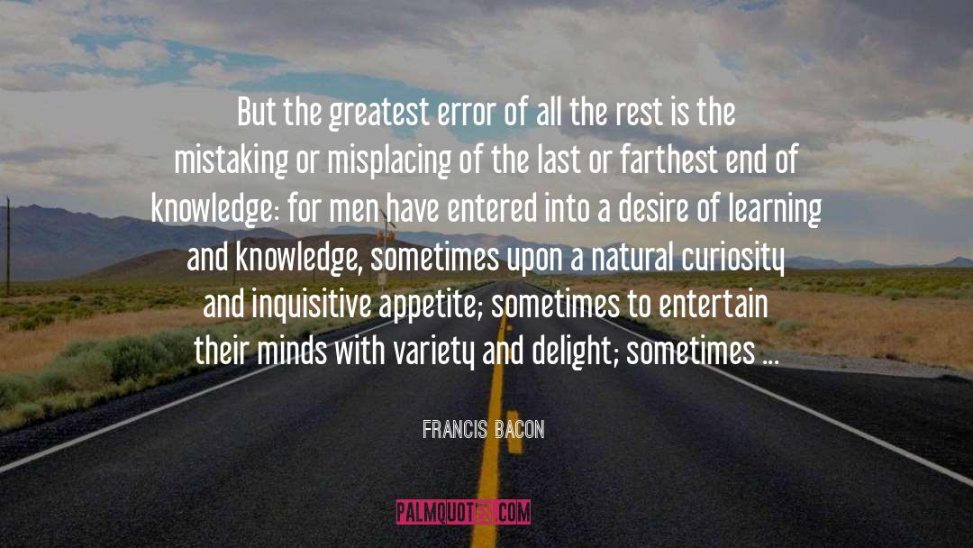 Bacon quotes by Francis Bacon