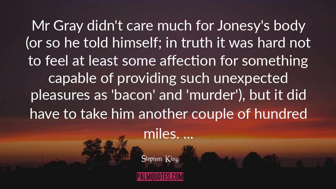 Bacon quotes by Stephen King