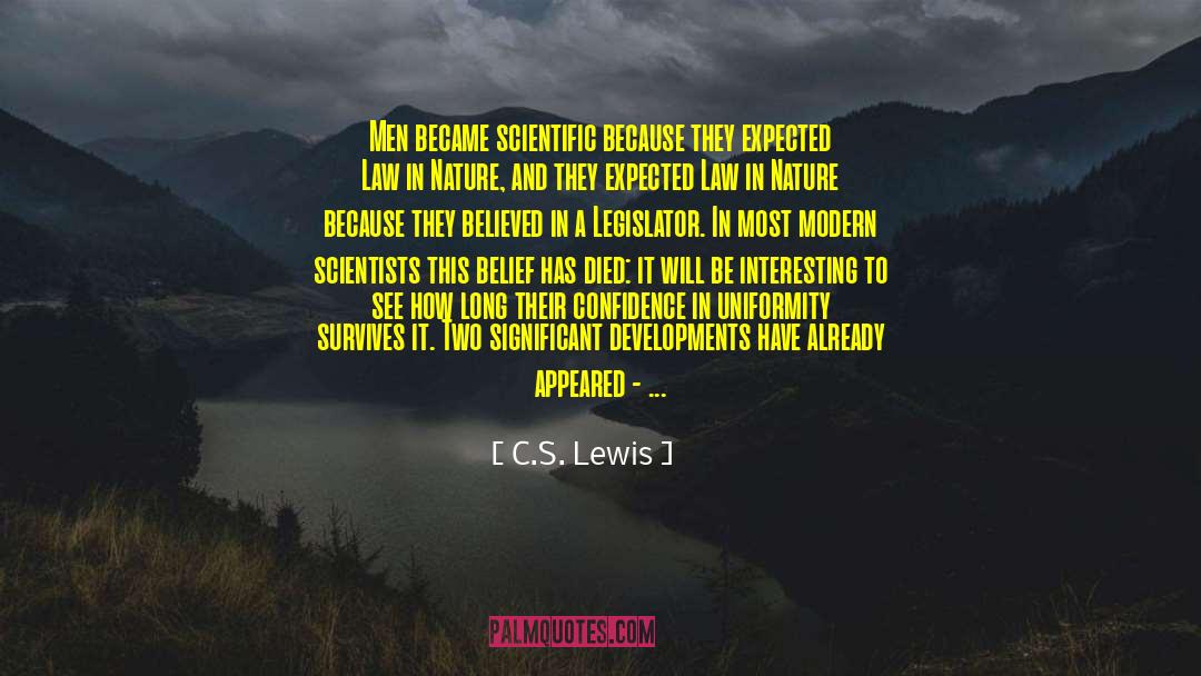 Baconian Science quotes by C.S. Lewis