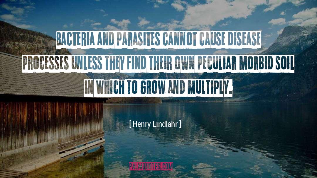 Bacteria quotes by Henry Lindlahr