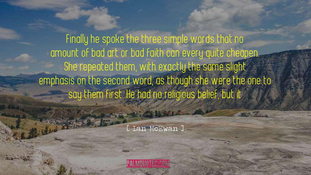 Bad Art quotes by Ian McEwan