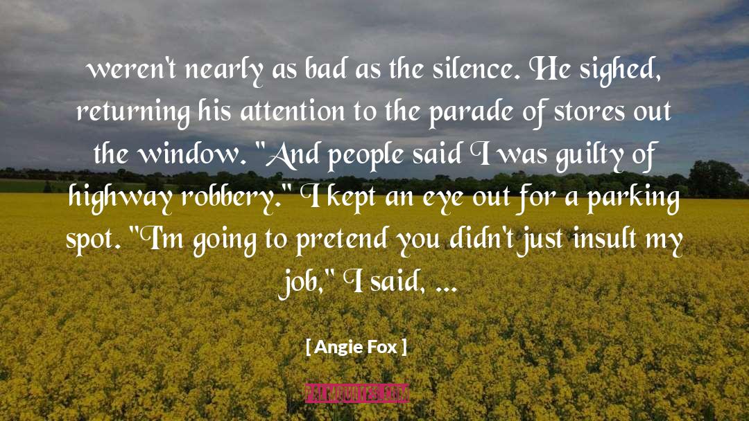 Bad Blood quotes by Angie Fox