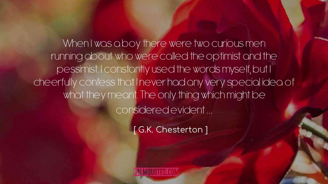 Bad Boy Hero quotes by G.K. Chesterton