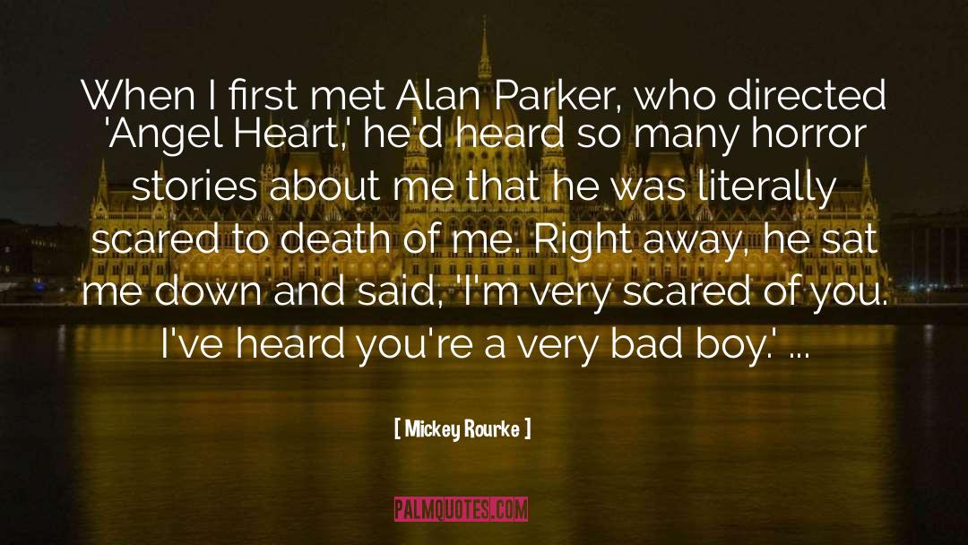 Bad Boy Hero quotes by Mickey Rourke