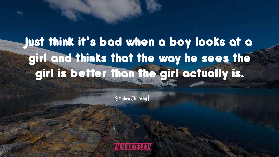 Bad Boy Hero quotes by Stephen Chbosky