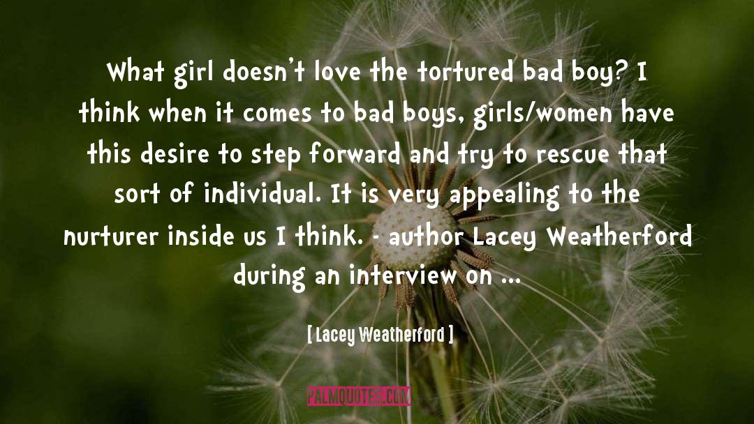 Bad Boy quotes by Lacey Weatherford