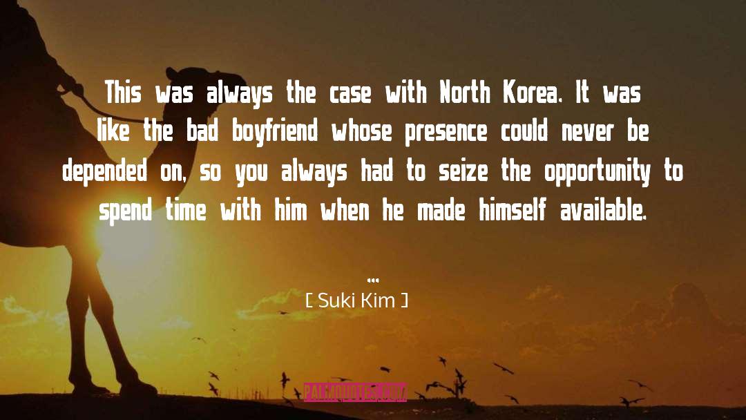 Bad Boyfriend quotes by Suki Kim