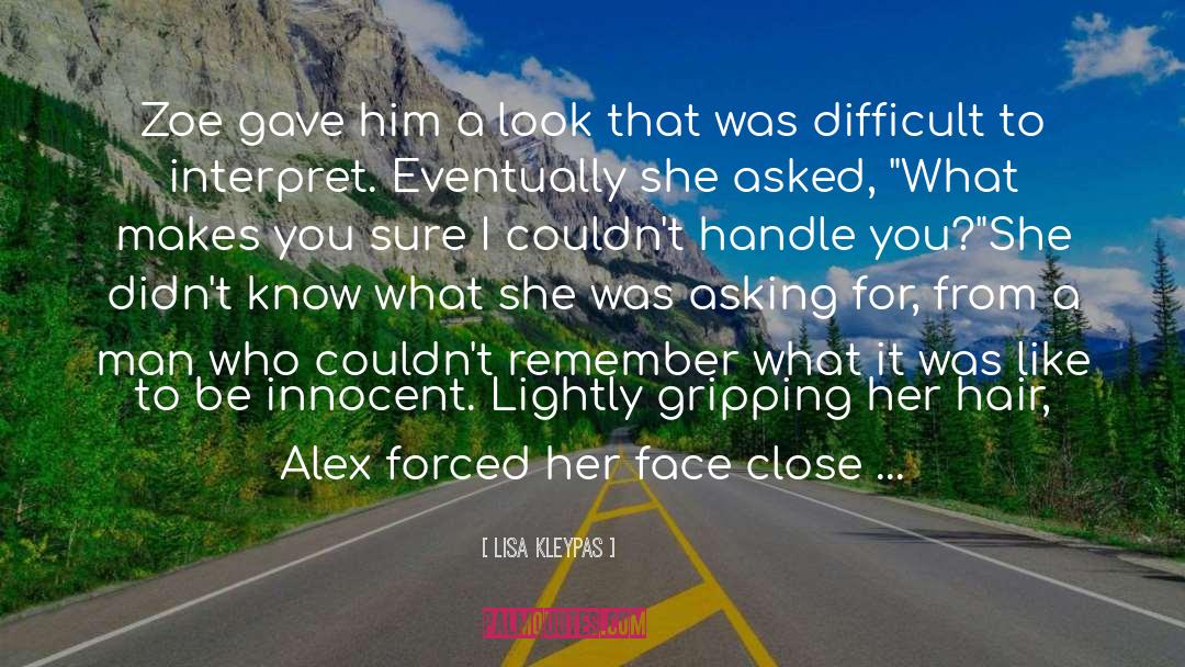Bad Boys quotes by Lisa Kleypas