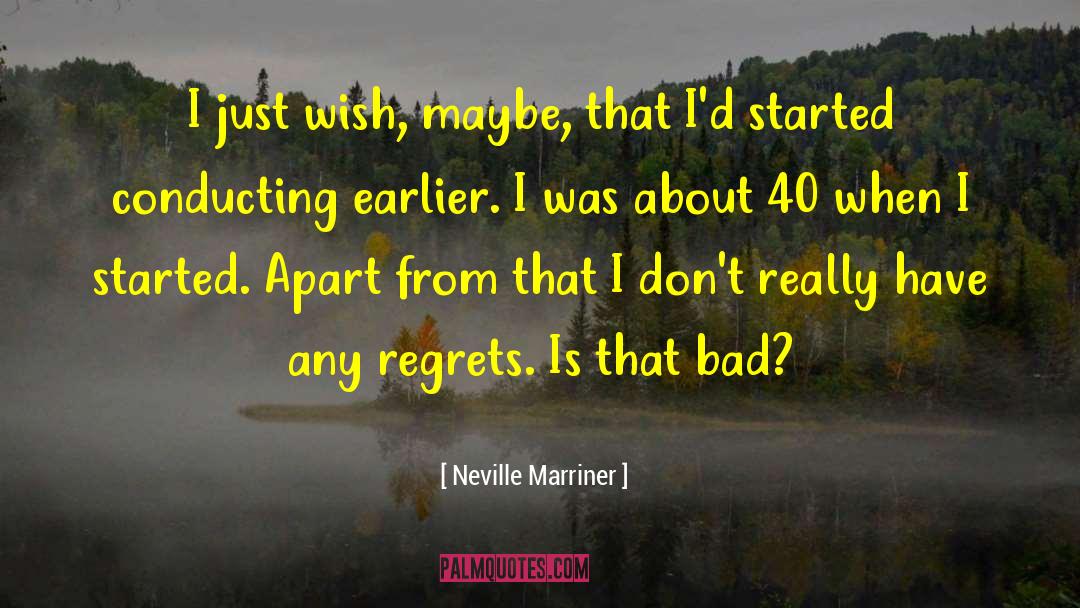 Bad Childhood quotes by Neville Marriner