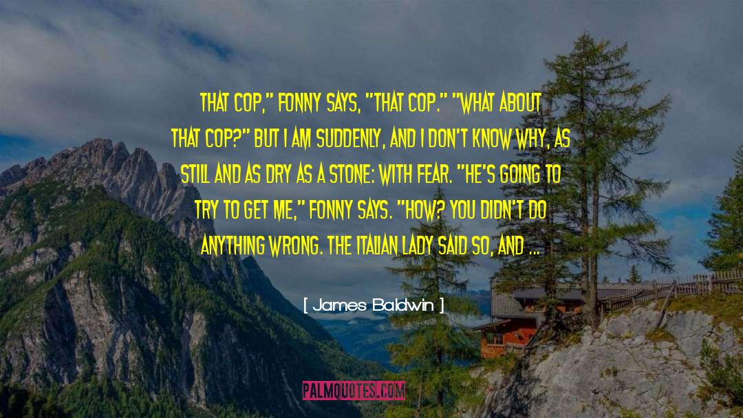 Bad Cops quotes by James Baldwin