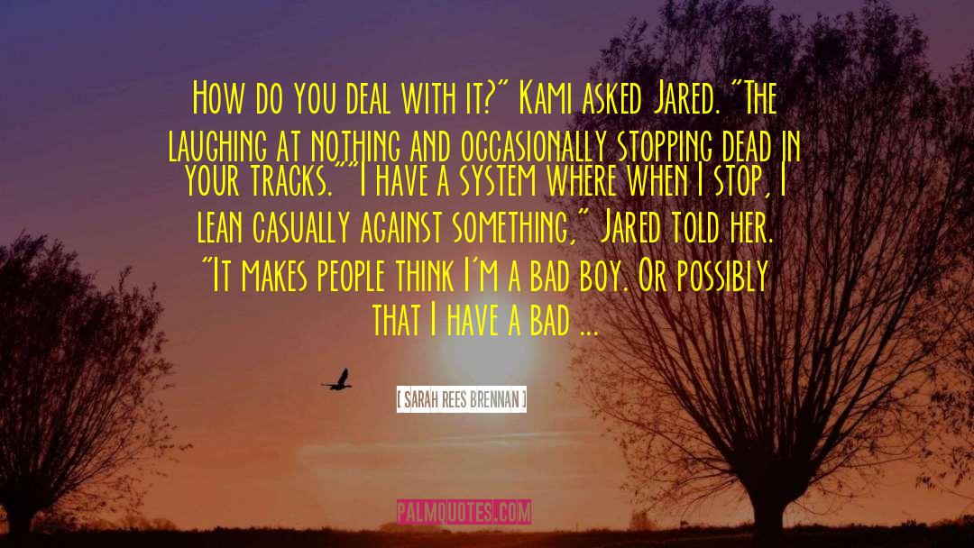 Bad Deeds quotes by Sarah Rees Brennan