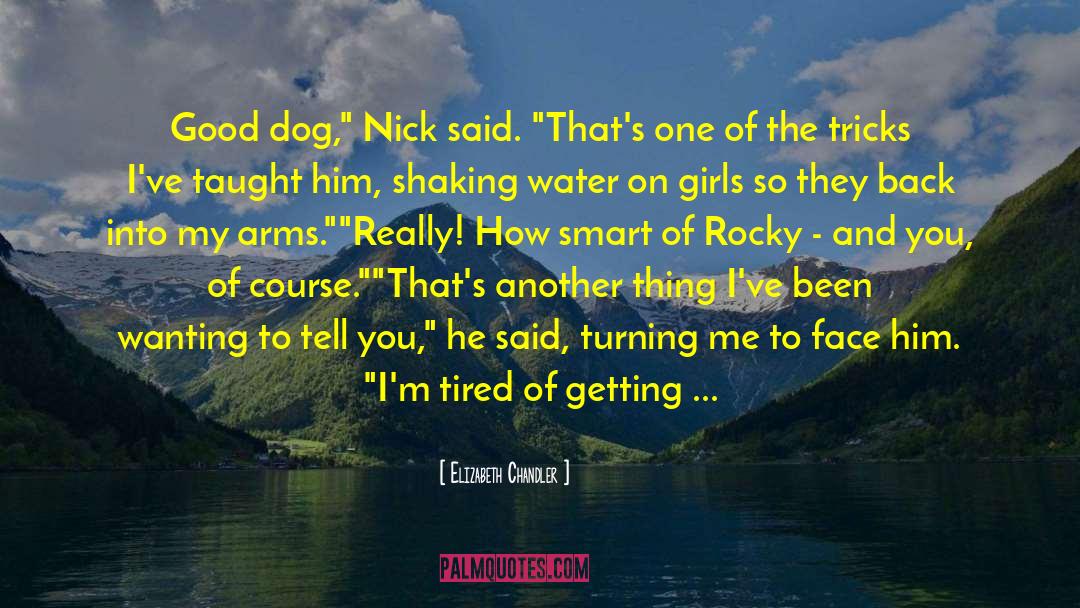 Bad Dog quotes by Elizabeth Chandler