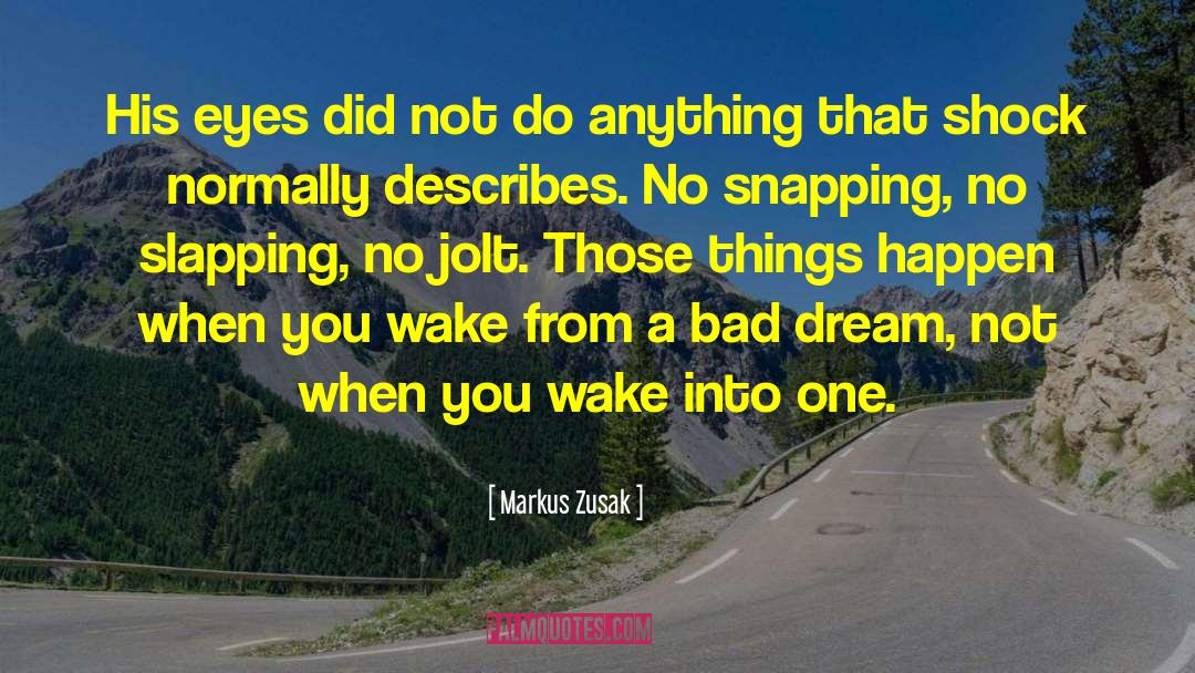 Bad Dream quotes by Markus Zusak