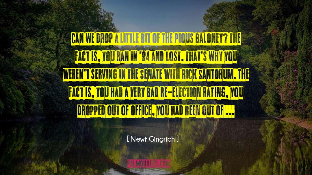 Bad Drinks quotes by Newt Gingrich