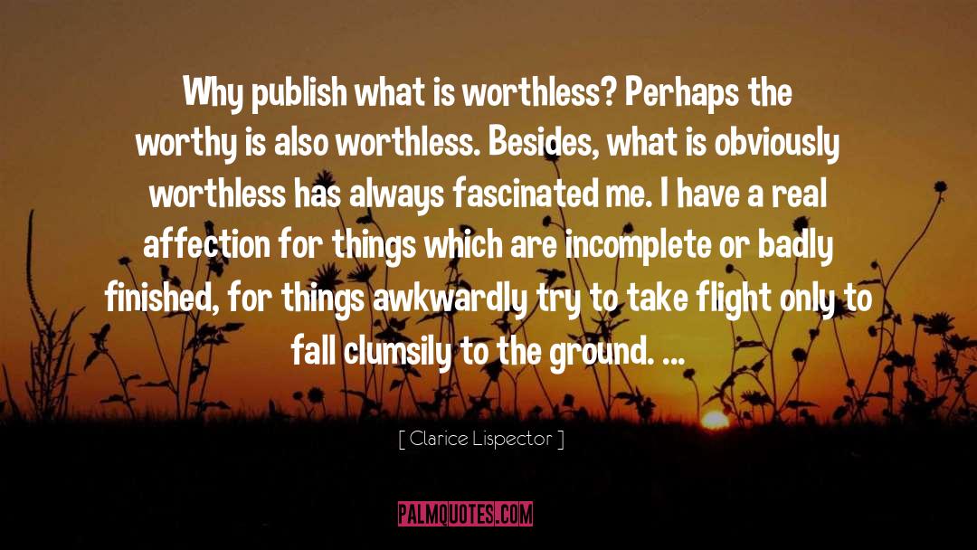 Bad Endings quotes by Clarice Lispector