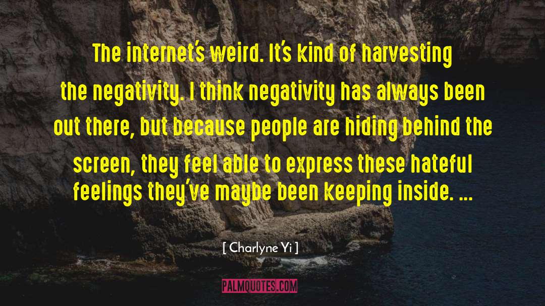 Bad Feelings quotes by Charlyne Yi