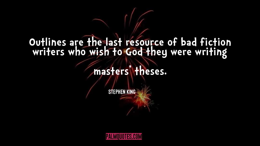 Bad Fiction quotes by Stephen King