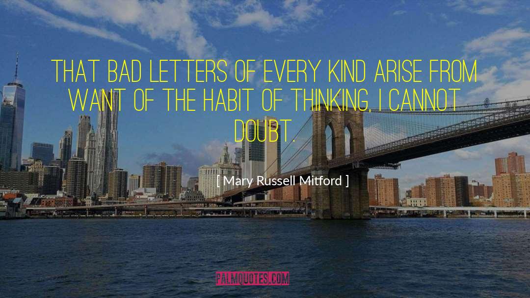 Bad Fiction quotes by Mary Russell Mitford