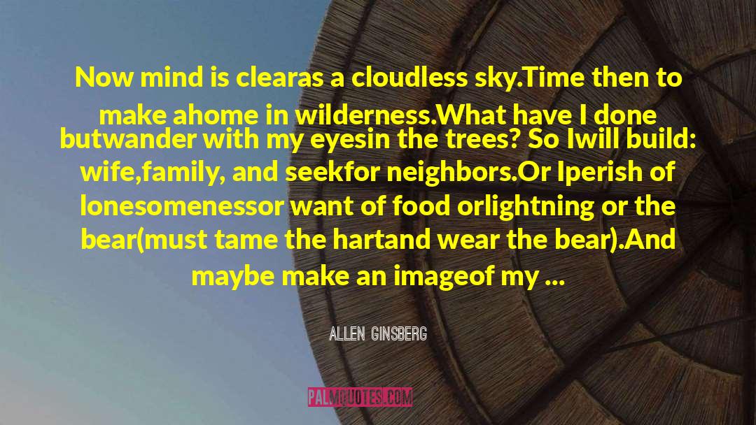 Bad Food quotes by Allen Ginsberg