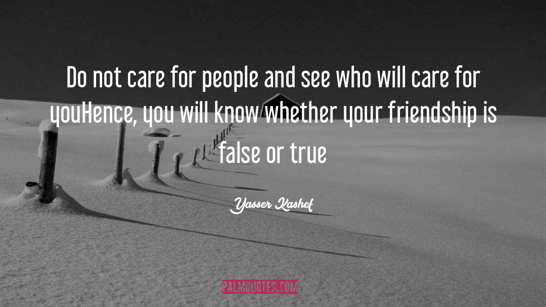 Bad Friendship quotes by Yasser Kashef
