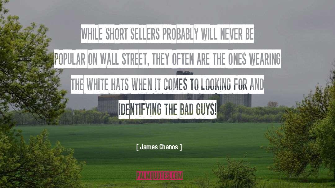 Bad Guys quotes by James Chanos