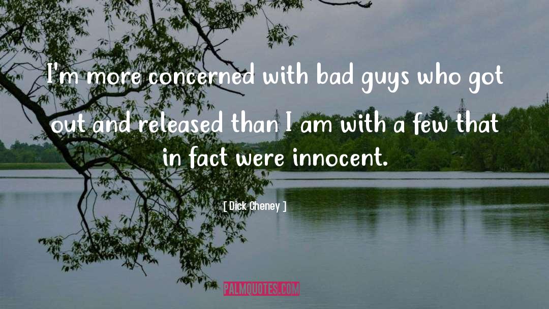 Bad Guys quotes by Dick Cheney