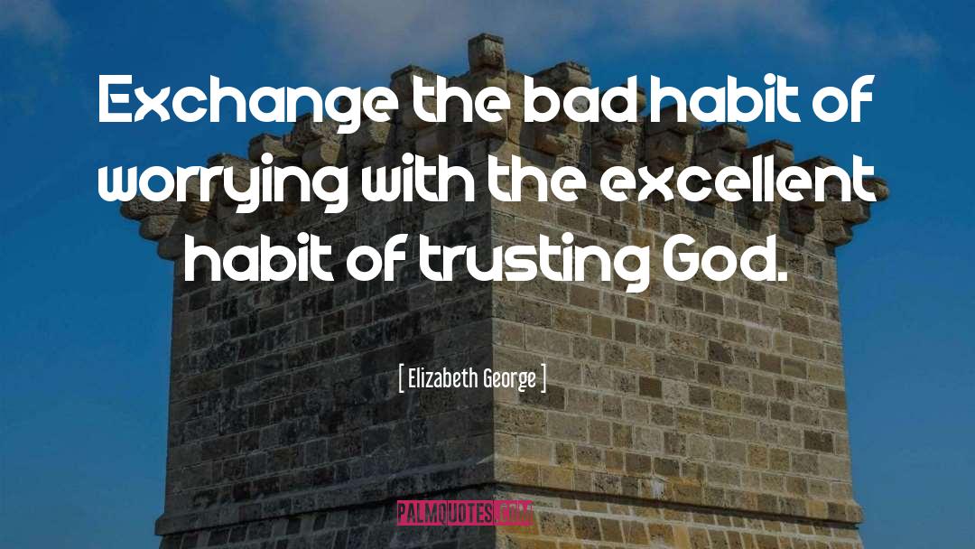 Bad Habit quotes by Elizabeth George