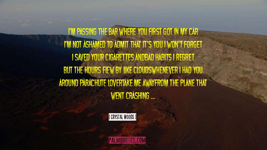 Bad Habits quotes by Crystal Woods