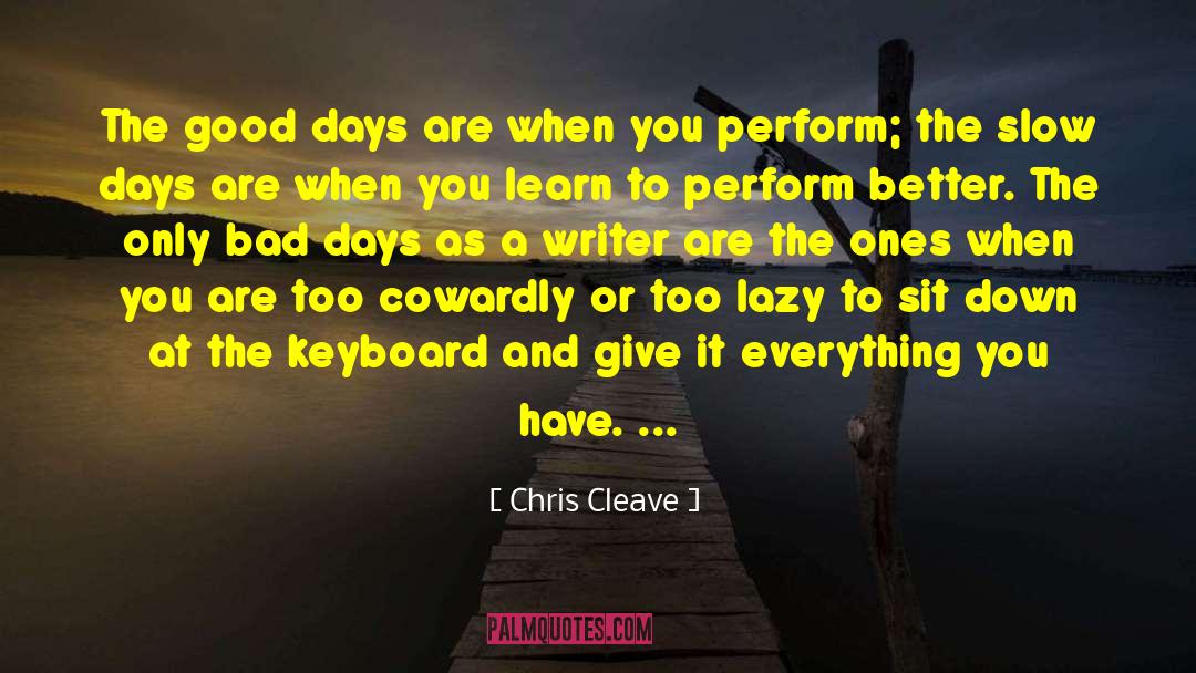 Bad Husband quotes by Chris Cleave