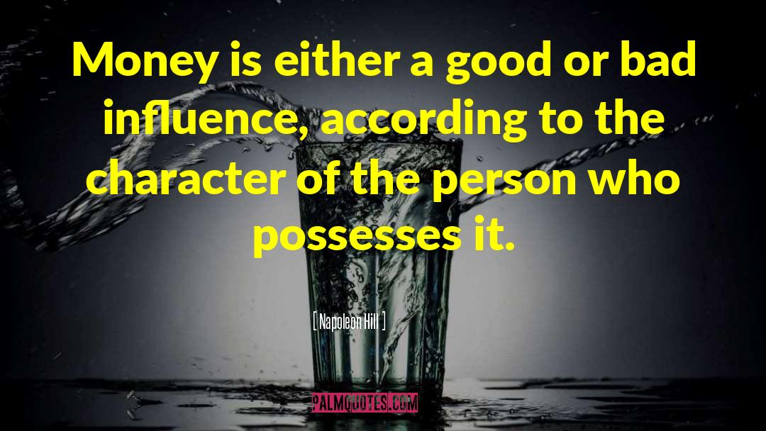 Bad Influence quotes by Napoleon Hill