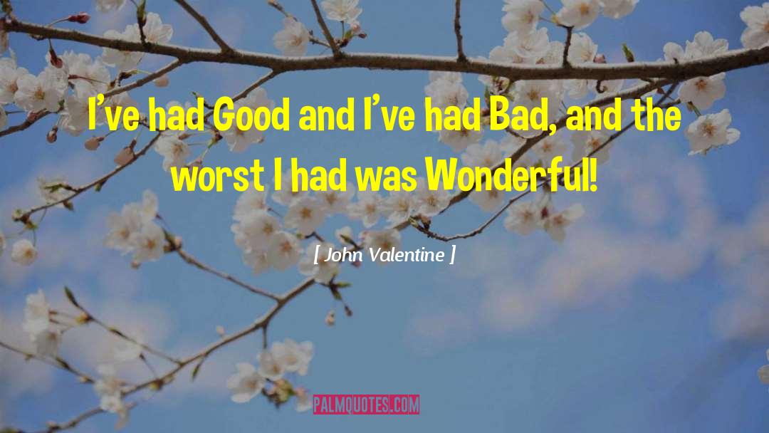 Bad Judgement quotes by John Valentine