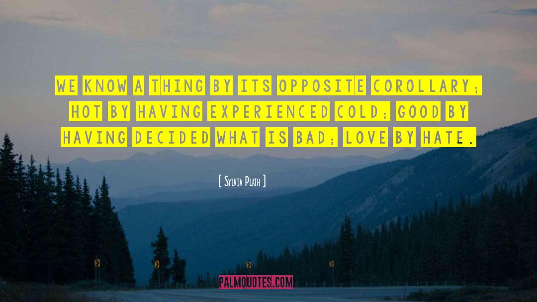 Bad Love quotes by Sylvia Plath