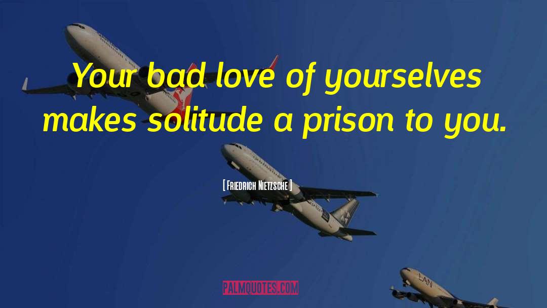 Bad Love quotes by Friedrich Nietzsche