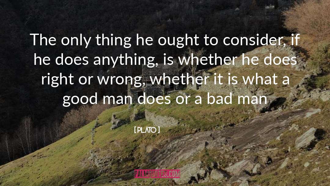 Bad Man quotes by Plato