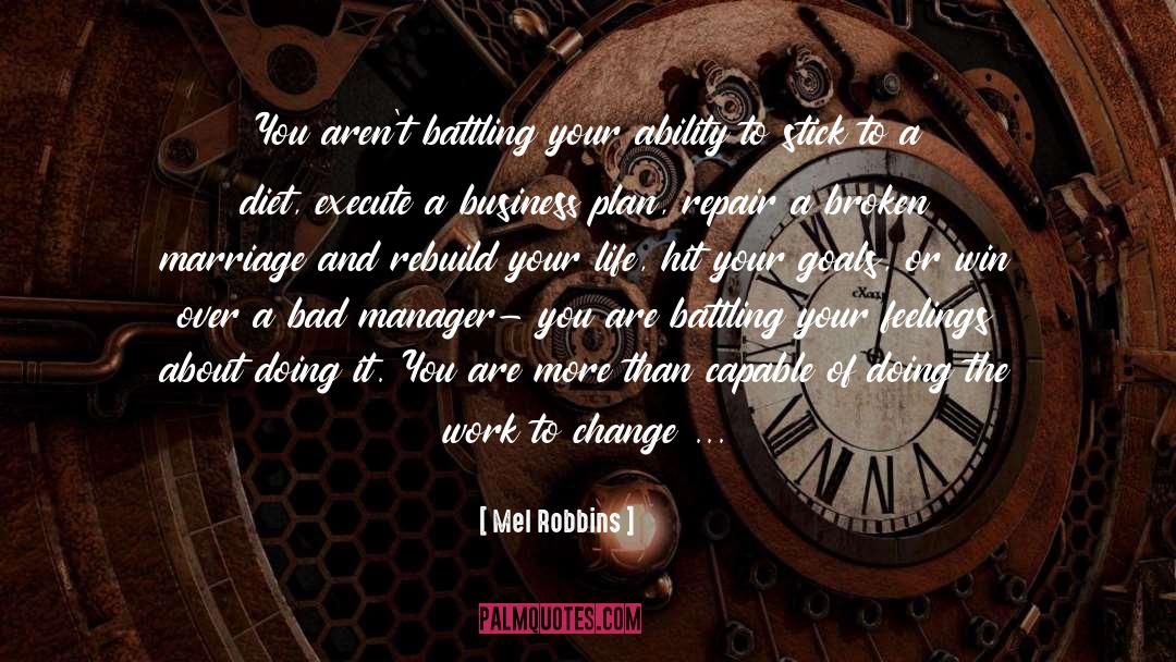 Bad Manager quotes by Mel Robbins