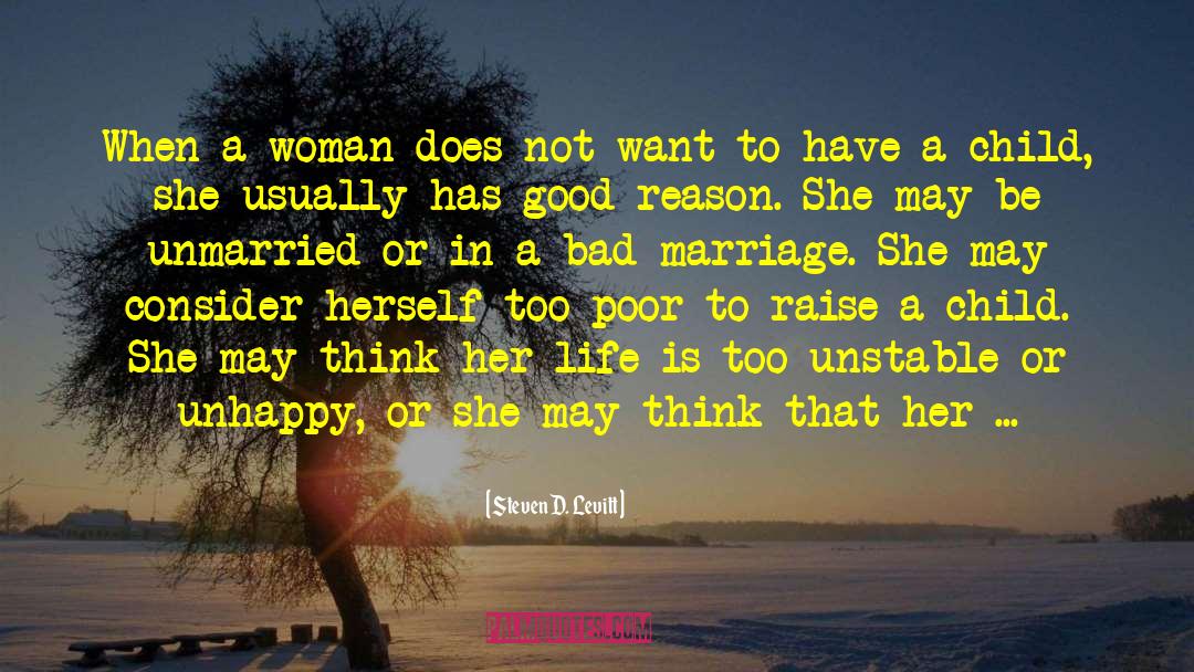 Bad Marriage quotes by Steven D. Levitt