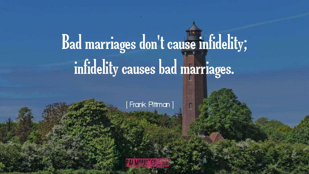 Bad Marriages quotes by Frank Pittman