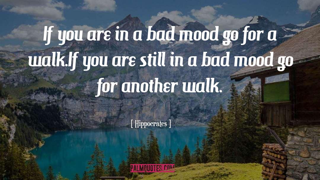 Bad Mood quotes by Hippocrates