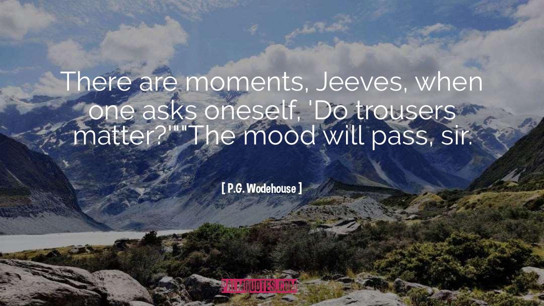 Bad Mood quotes by P.G. Wodehouse