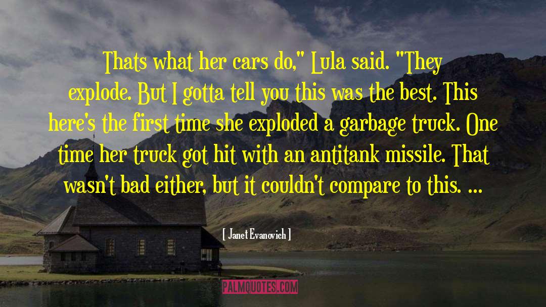 Bad Music quotes by Janet Evanovich