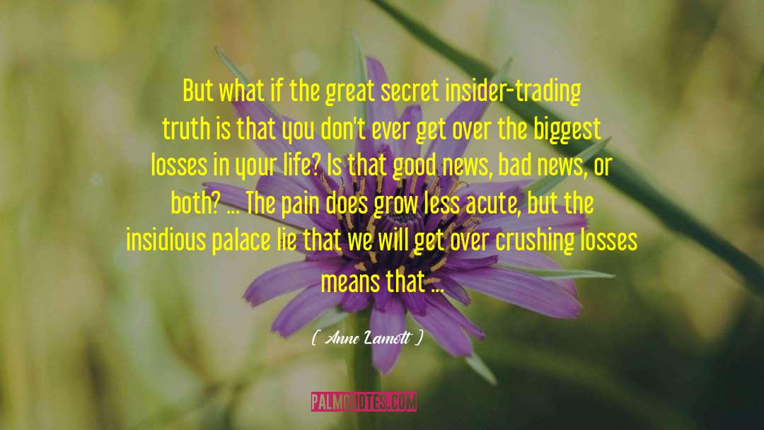 Bad News quotes by Anne Lamott