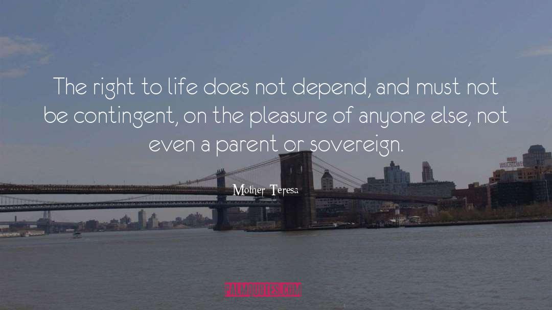 Bad Parent quotes by Mother Teresa